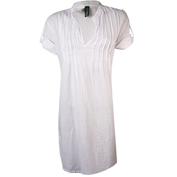 Ralph Lauren Swim Nwt Ralph Lauren Rolltab Short Sleeves Cover Up